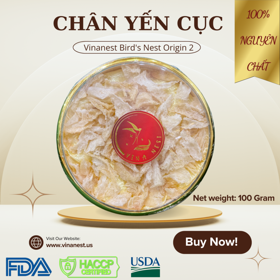 Chân Yến Cục (Vinanest Bird's Nest Origin 2)